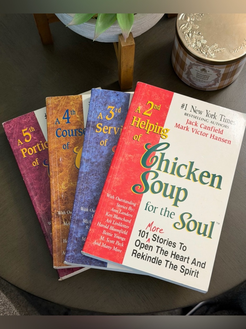 4 Like New Chicken Soup For The Soul Books~ Retail is $13 Each
